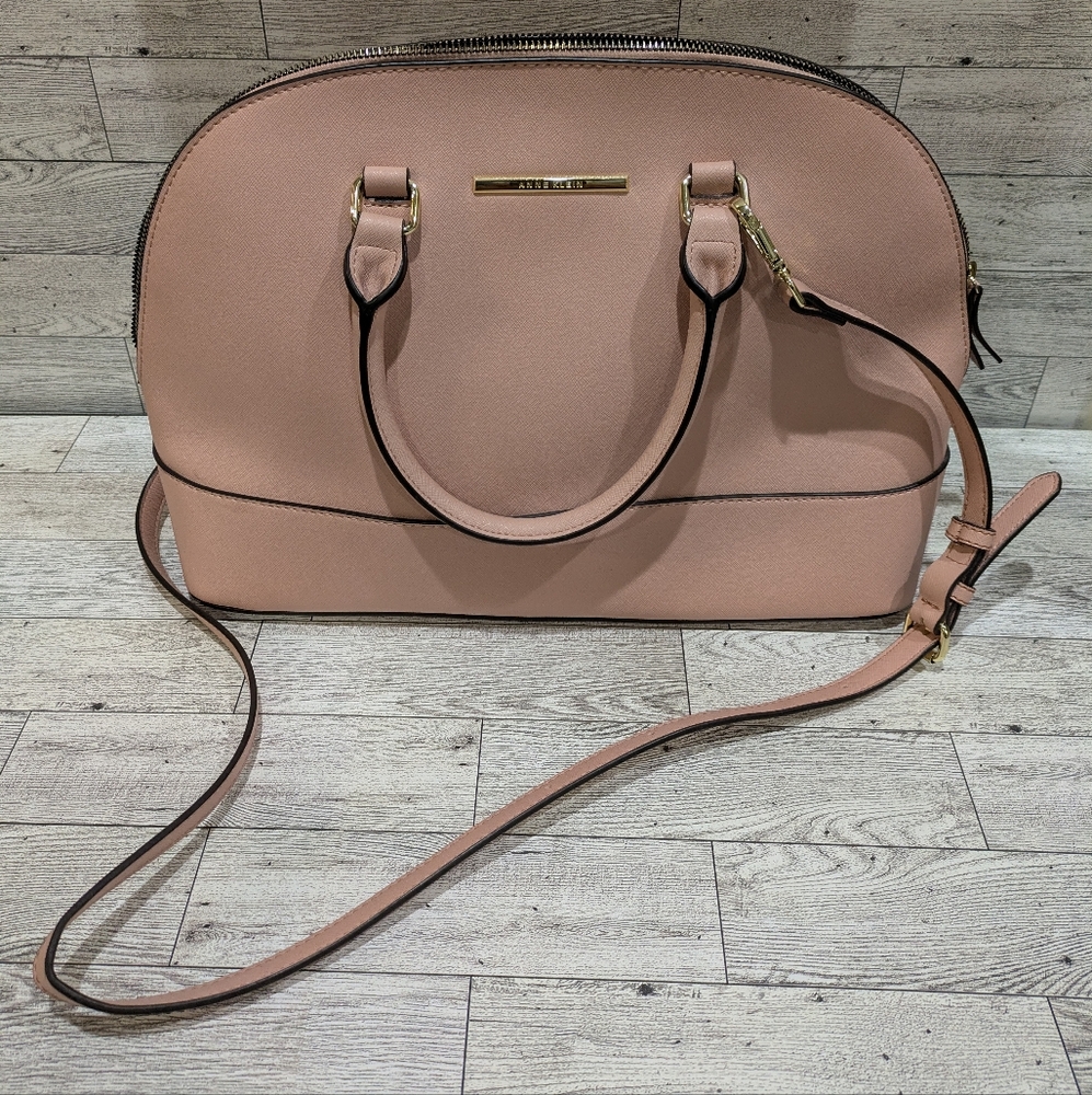 Anne Klein Blush Satchel Bag